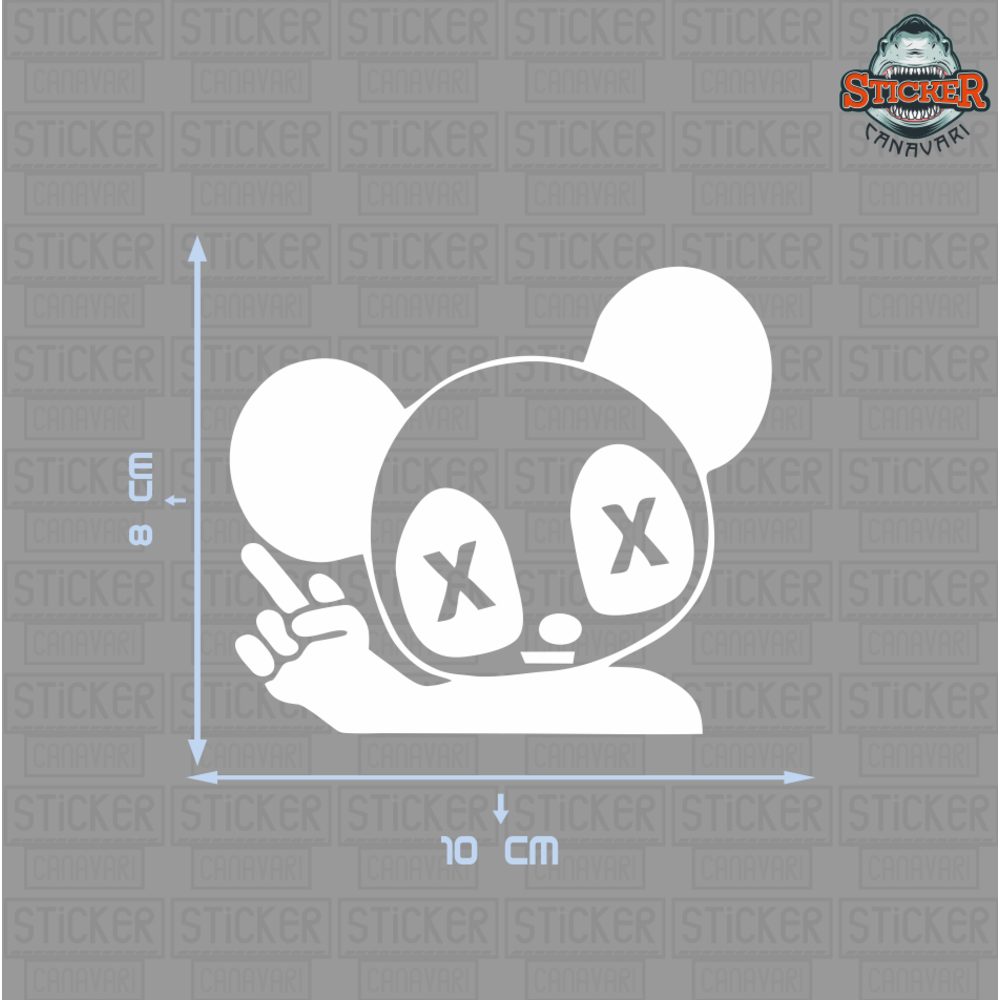 Panda 2 Sticker