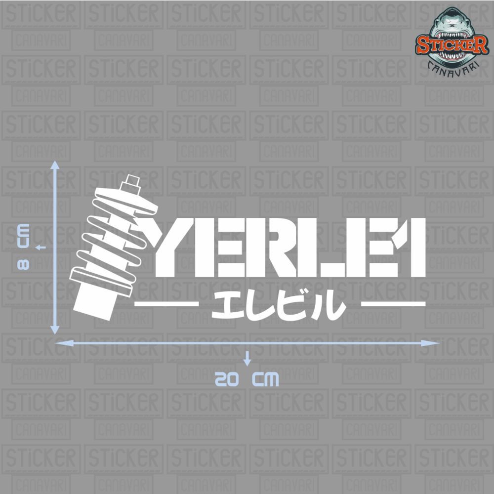 Yerle1 Sticker