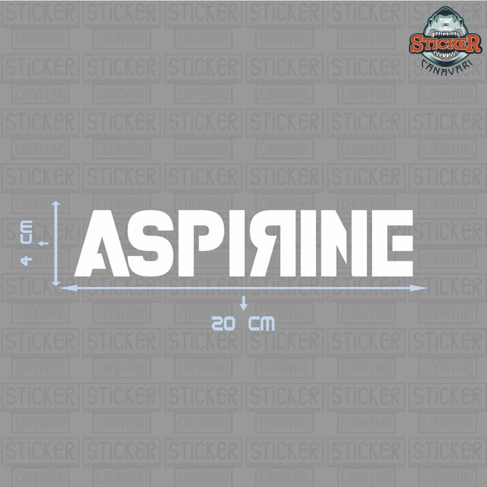 Aspirine Sticker
