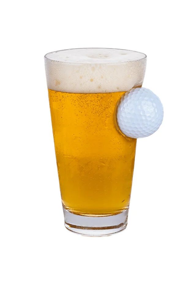 Gerçek Golf Toplu Özel Bira Bardağı 465cc