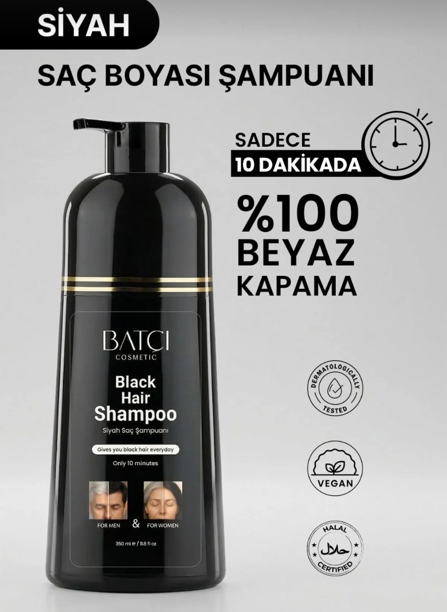Batçı saç boyası sampuan