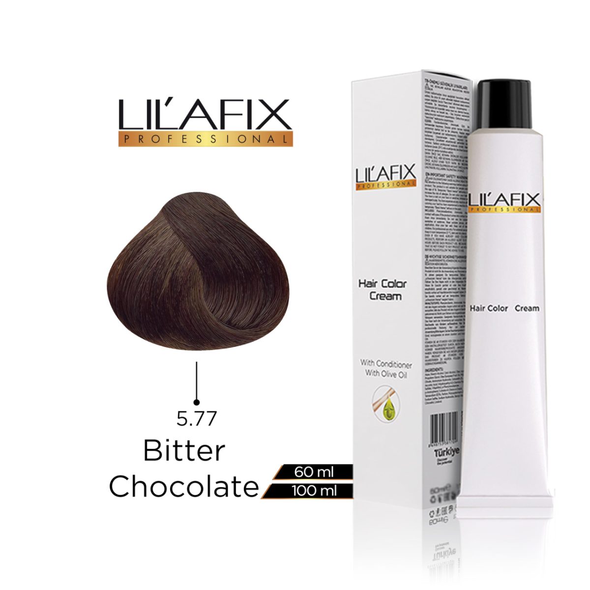 Lilafix 5.77 Bitter Çikolata Saç Boyası 60Ml