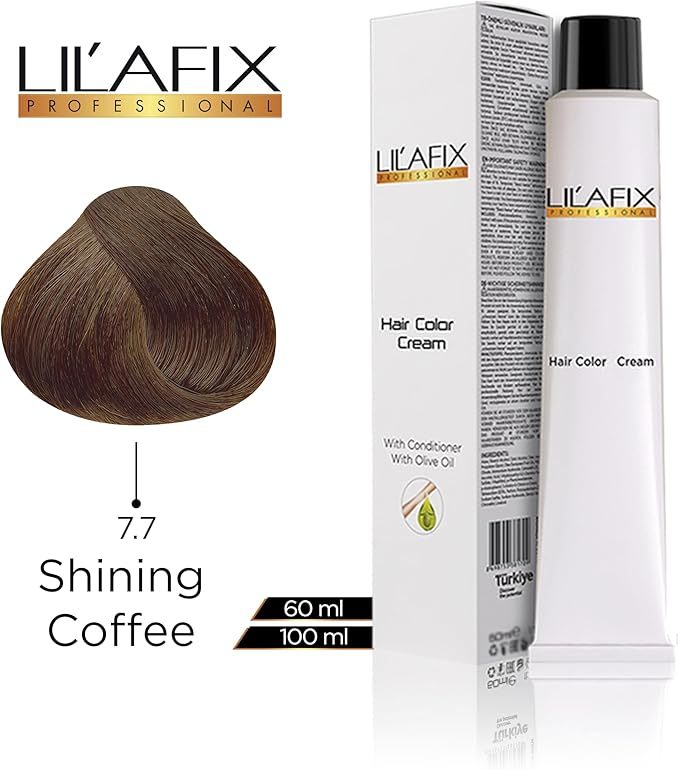 Lilafix 7.7 Işıltılı Kahve Saç Boyası 60Ml