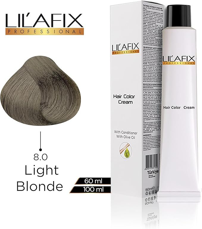 Lilafix 8.0 Açık Kumral Saç Boyası 60Ml