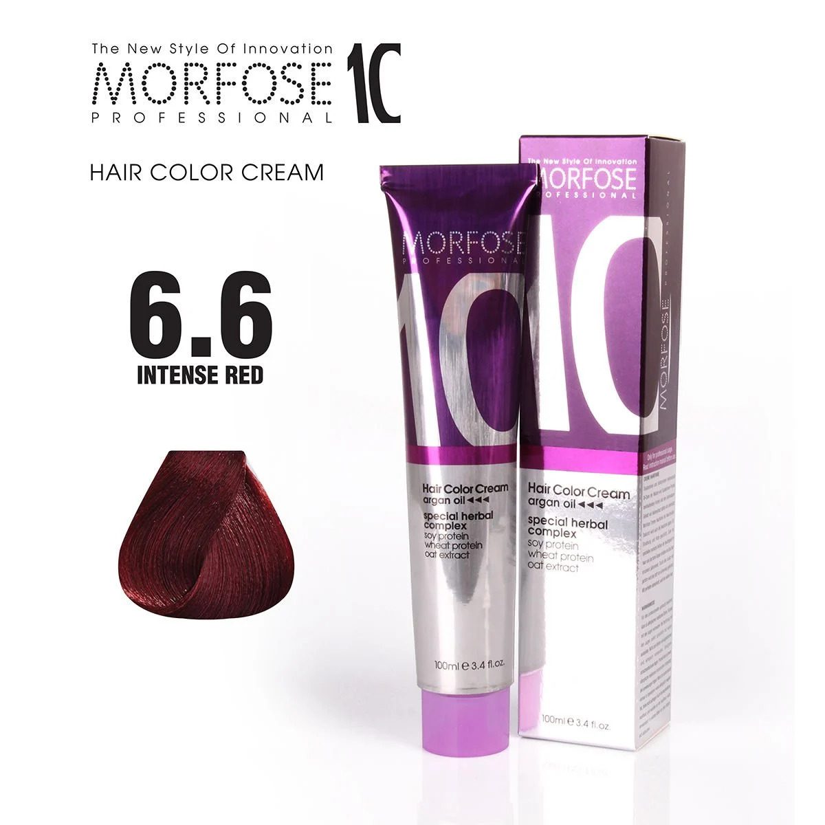 Morfose10 Saç Boyası 6.6 Yoğun Kızıl 100Ml
