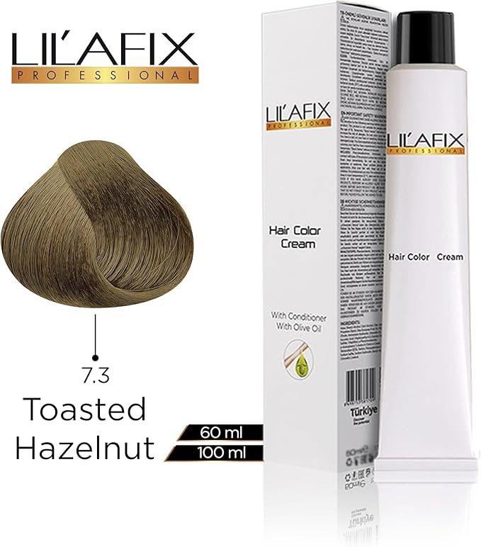 Lilafix 7.3 Fındık Kabuğu Saç Boyası 60Ml