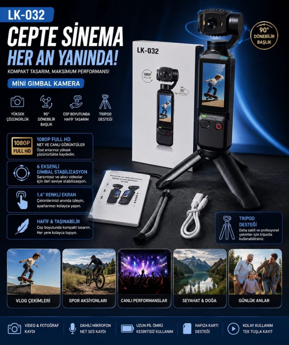 Lk032 Mini Gimbal Kamera