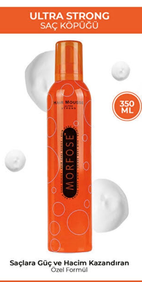 Morfose Ultra Strong Saç Köpüğü (