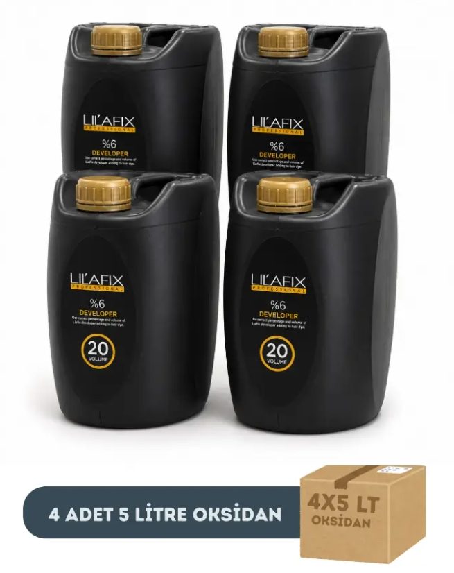 Lilafix Oksidan Krem 5000 ml serisini göstermektedir
