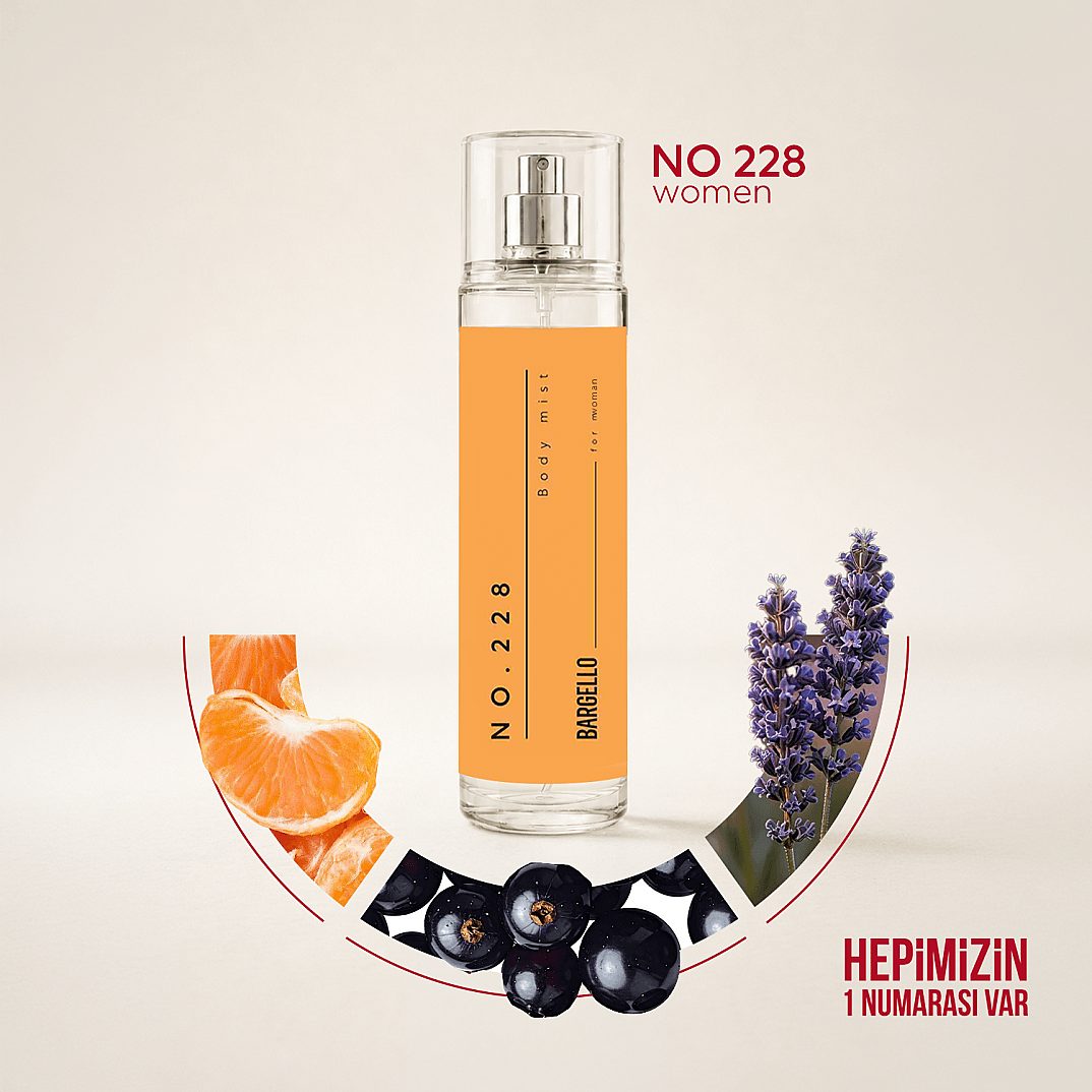 BARGELLO NO.228 KADIN 210 ml BODY MIST