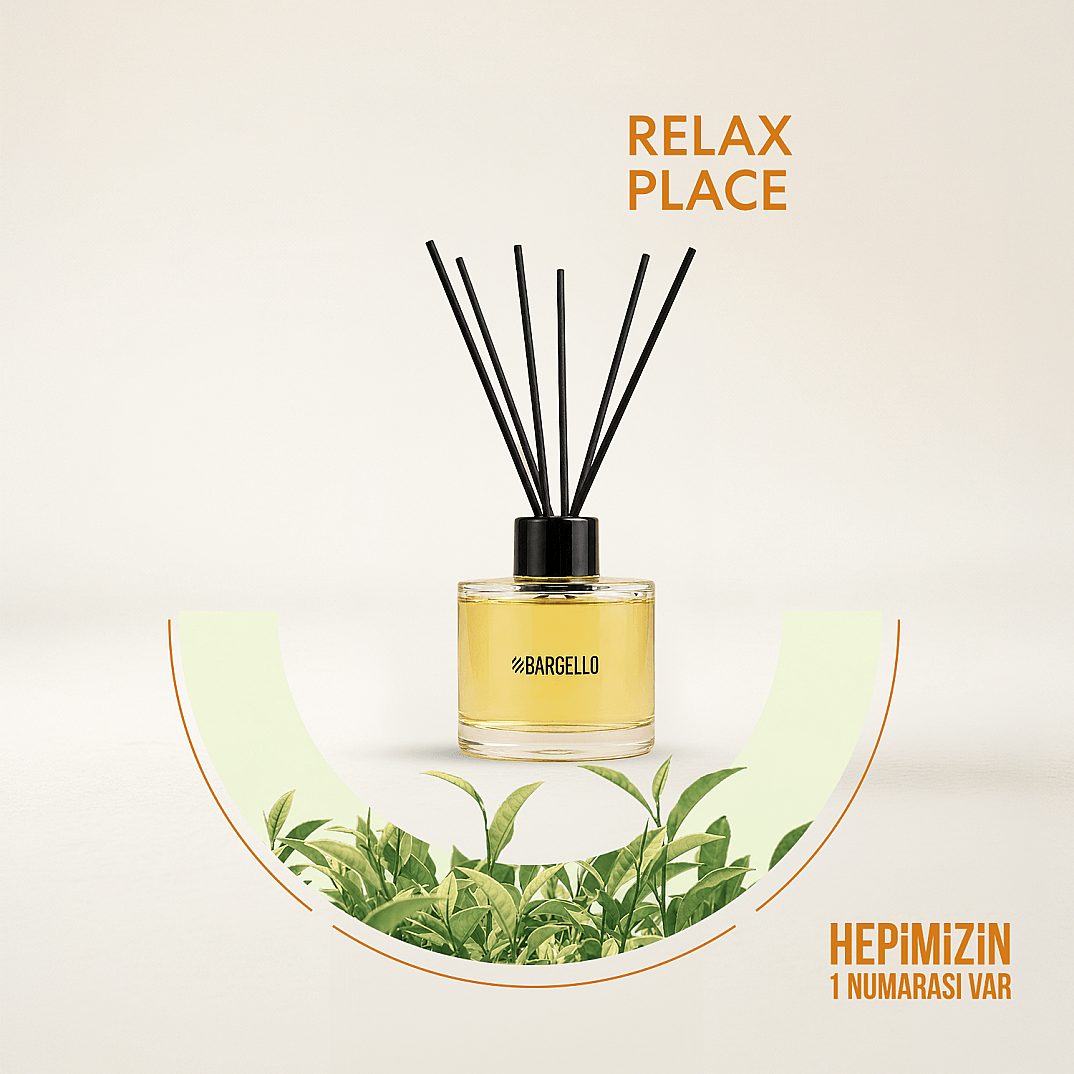 BARGELLO RELAX PLACE FRESH YEŞİLÇAY 120 ml DEKORATiF ORTAM KOKUSU