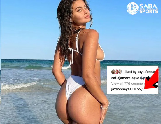 New Orleans Pelicans Jaxon Hayes Comments On Sofia Jamoras Latest IG Post