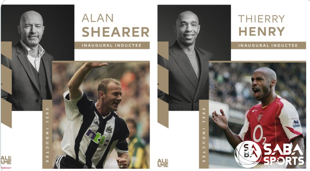 Shearer & Henry inducted into Premier League Hall of Fame