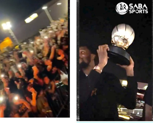 Thousands Of Suns Fans Flock To Airport To Celebrate With Team After NBA  Finals Berth