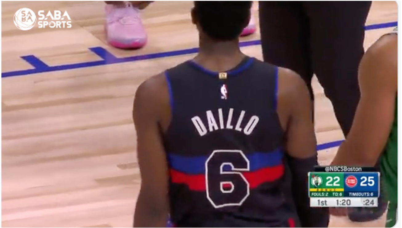 Look: Pistons' Hamidou Diallo had big mistake on his jersey