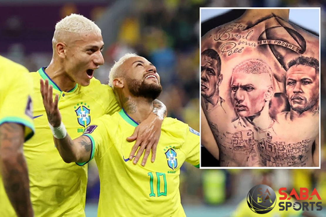 Neymar urges Richarlison to removes his tattoo