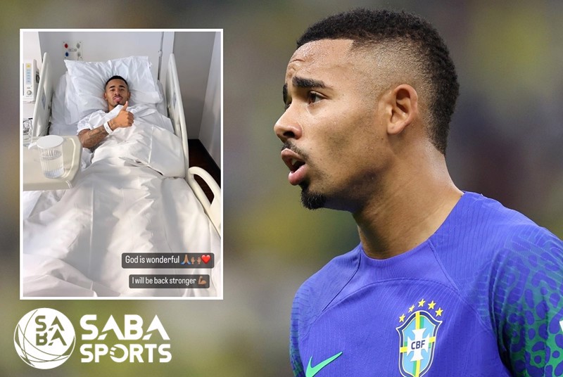 Gabriel Jesus available for Arsenal again after knee surgery - The San  Diego Union-Tribune