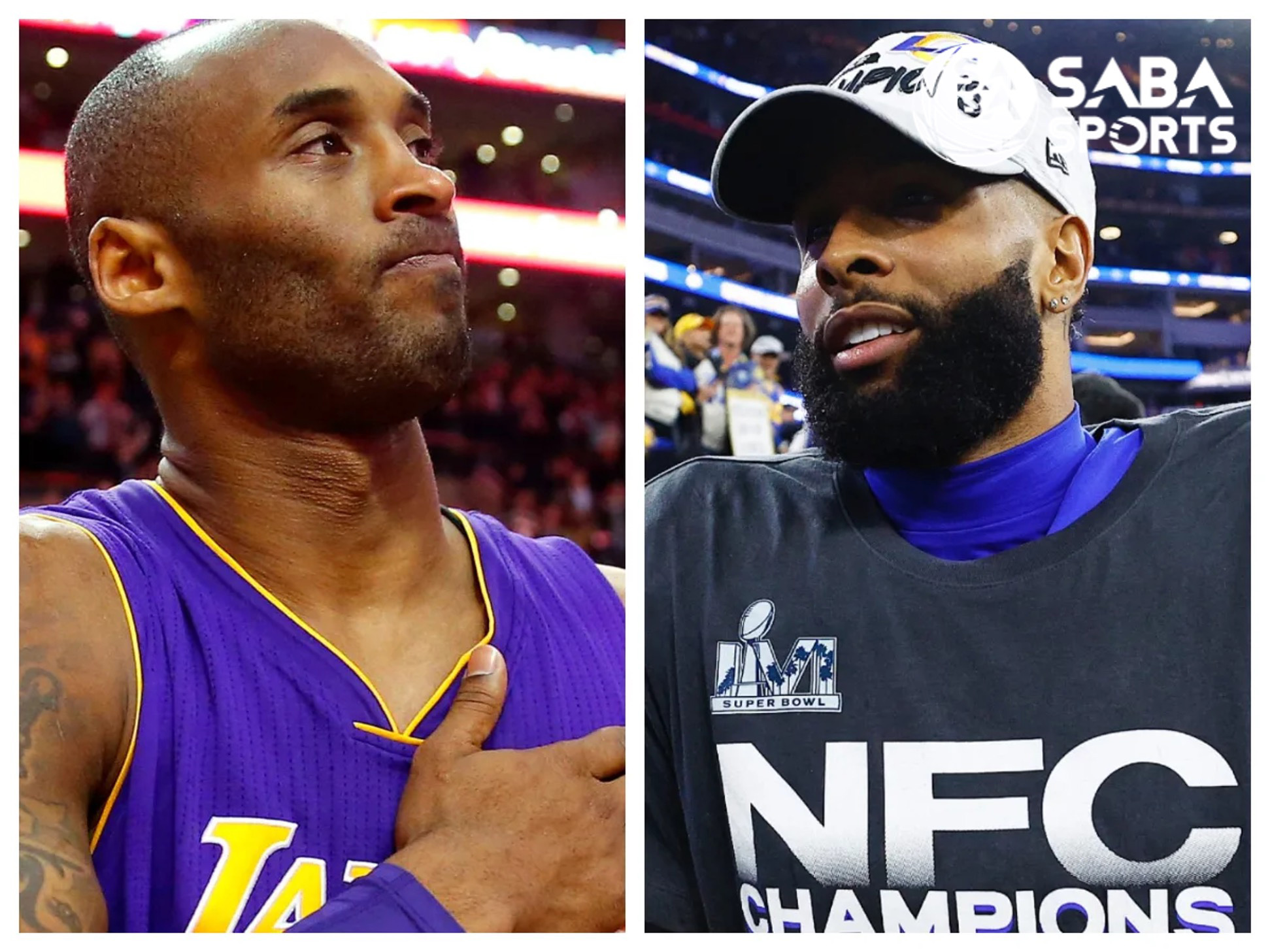 NFL Star Odell Beckham Jr. Paid Tribute To Kobe Bryant In The Rams