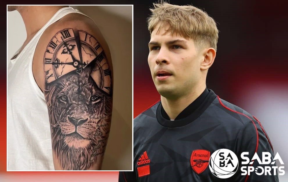 Emile Smith Rowe brutally trolled over cringeworthy new tattoos including  Spanish quote  but Arsenal fans love them  The Sun