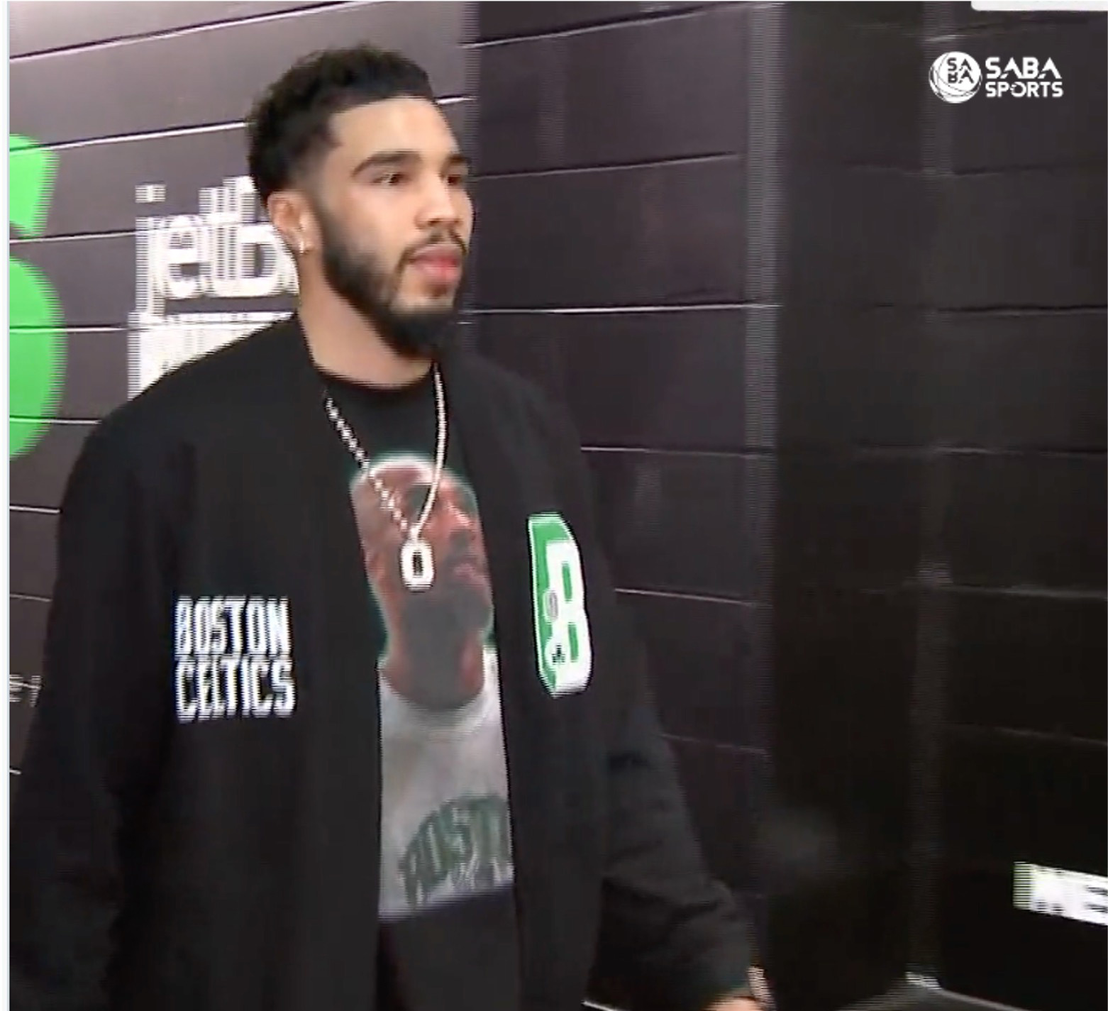 Jayson Tatum Wore A Kobe Bryant-Celtics Shirt To The Arena For Their Game  Against The Lakers - Fadeaway World