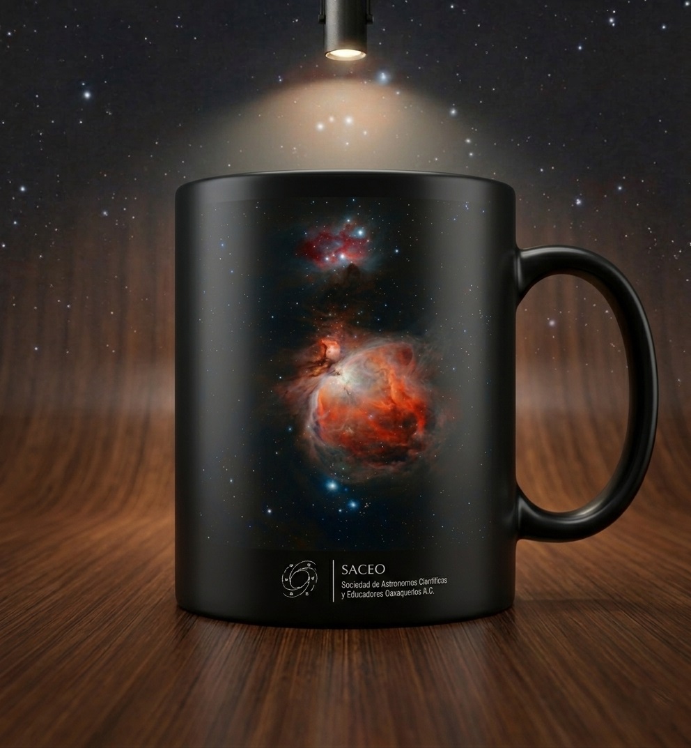 Taza "Nebulosa de Orión" – Colección Cósmica