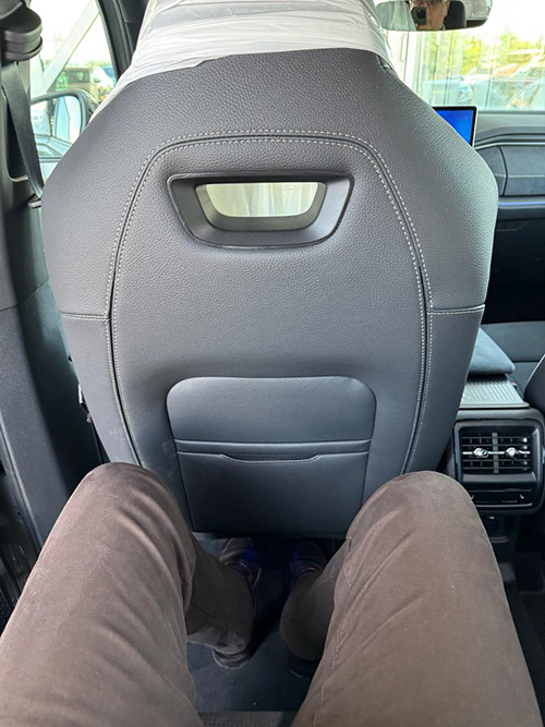 Новий Kodiaq &mdash; задній ряд