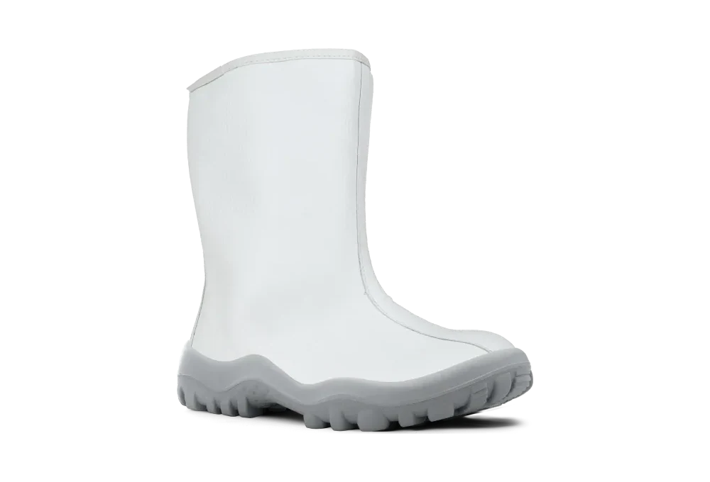 Bota y Botín Blanco (Frigorífico, Hospital)
