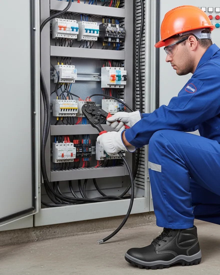 Calçado de segurança Safetline · setor Energética