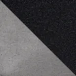 Microfibra Suede Cinza/Preto