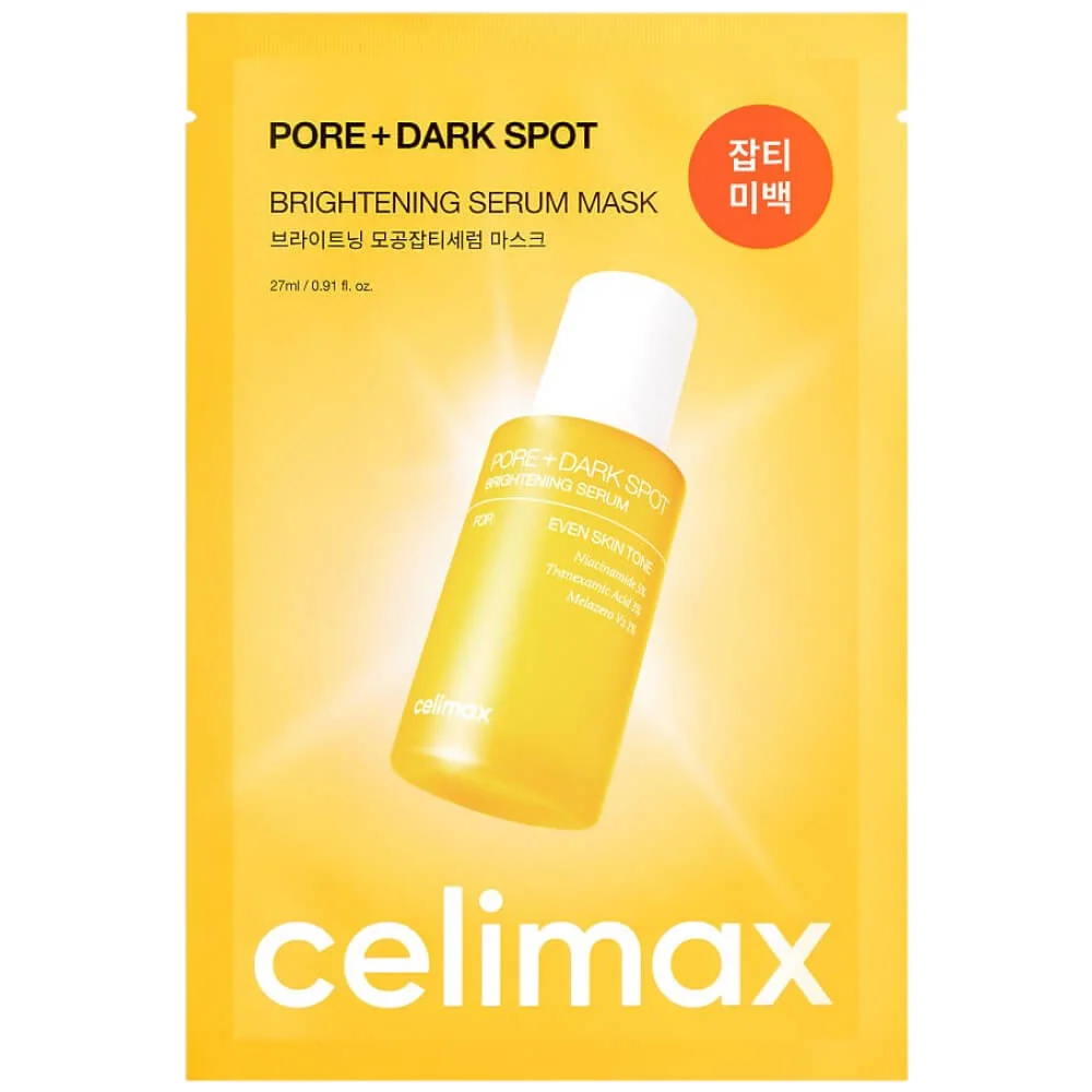 Celimax Pore + Dark Spot Brightening Serum Mask