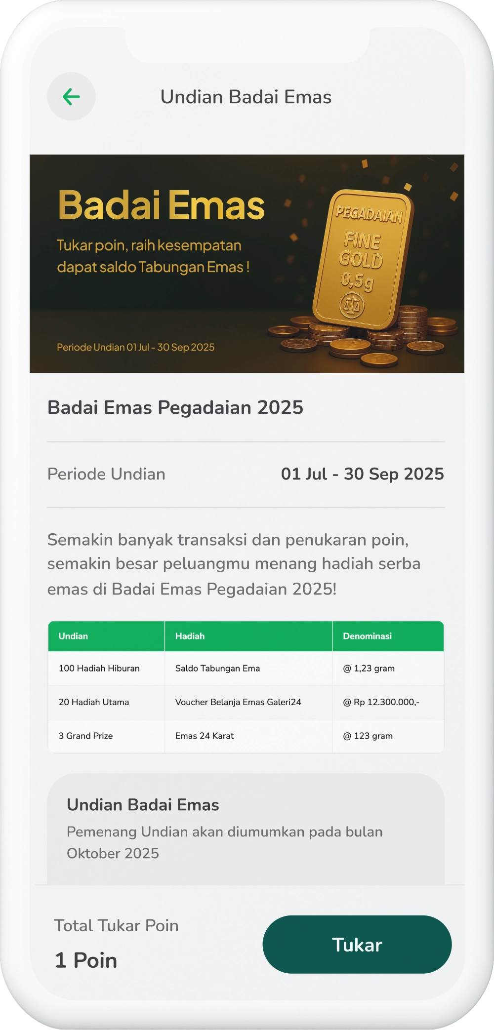 Ilustrasi langkah 03: Detail Voucher Undian