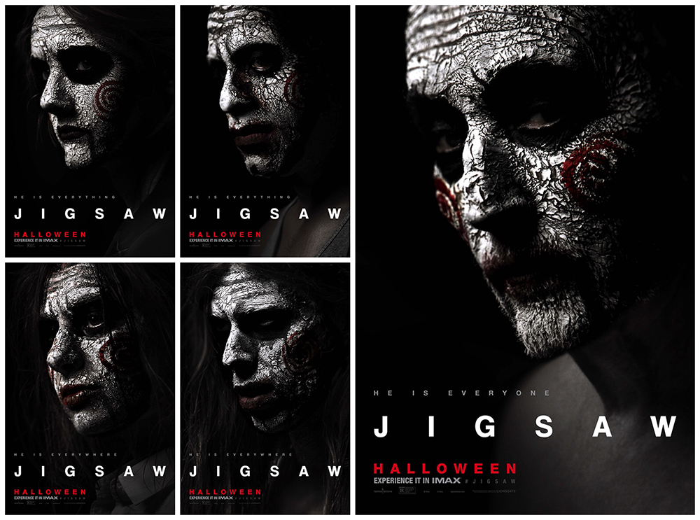 “จิ๊กซอว์ มันอยู่ทุกหนแห่ง” โปสเตอร์เซตขนหัวลุกล่าสุด “Jigsaw Army” รอเปิดเกมเลือดสาดครั้งใหม่