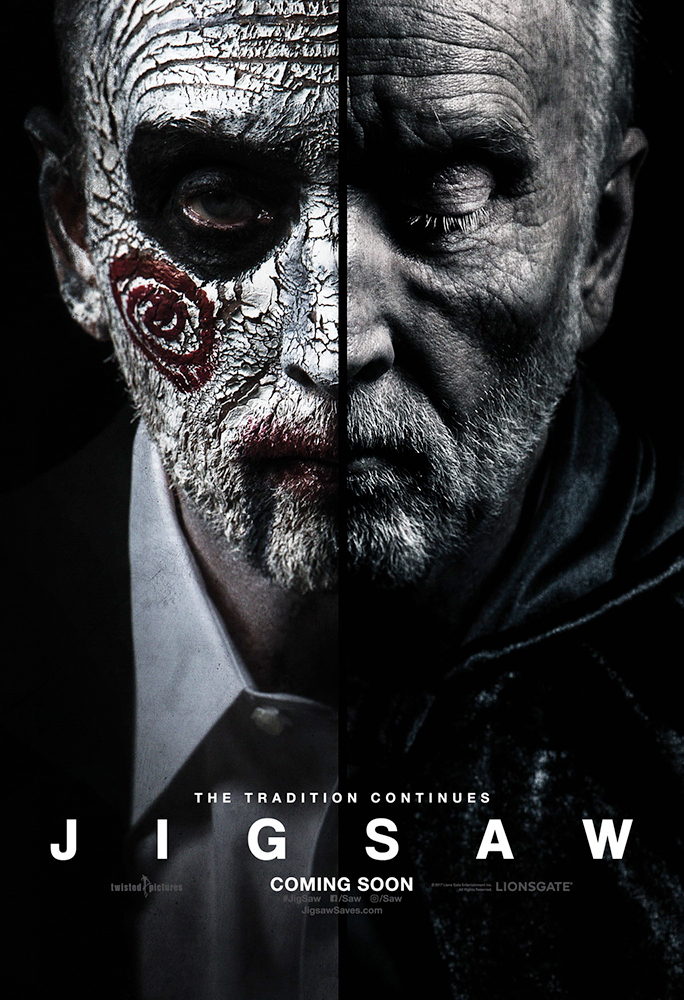 “Jigsaw” ทวงบัลลังก์ความโหด! เปิดตัวแรงผงาดอันดับ 1 บ็อกซ์ออฟฟิศ เริ่มเกมสยองรับสัปดาห์ฮาโลวีน