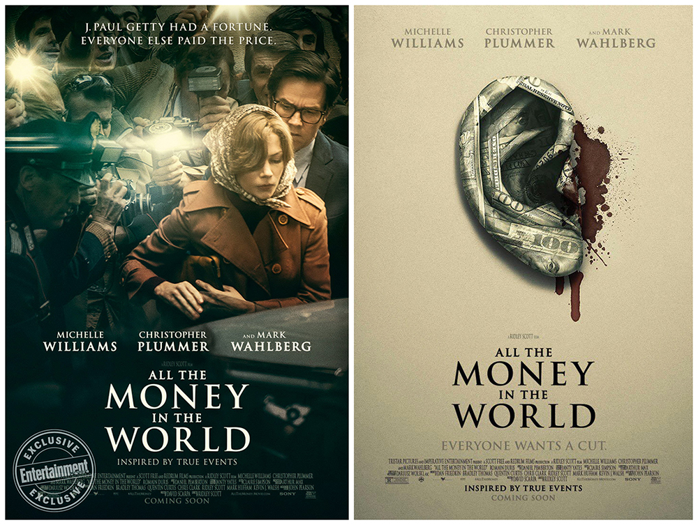 ไถ่ชีวิตเดิมพันเงินทั้งโลก! โปสเตอร์ใหม่ “All the Money in the World” เดือดแรง โปรเจกต์ร้อนกระฉ่อนโลกของ “ริดลีย์ สก็อตต์”
