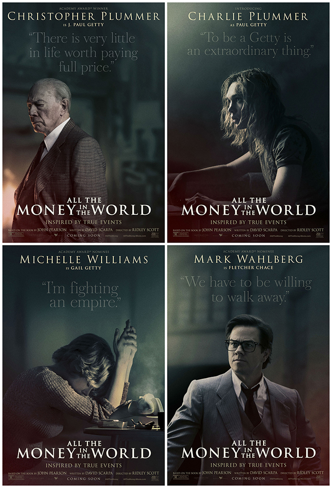 ร้อนกระฉ่อนโลก! เมื่อเงินมีค่ามากกว่าชีวิต “All the Money in the World” เปิดโปสเตอร์คาแรคเตอร์เด็ด-ตัวอย่างใหม่ ไถ่ชีวิตเดิมพันเงินทั้งโลก
