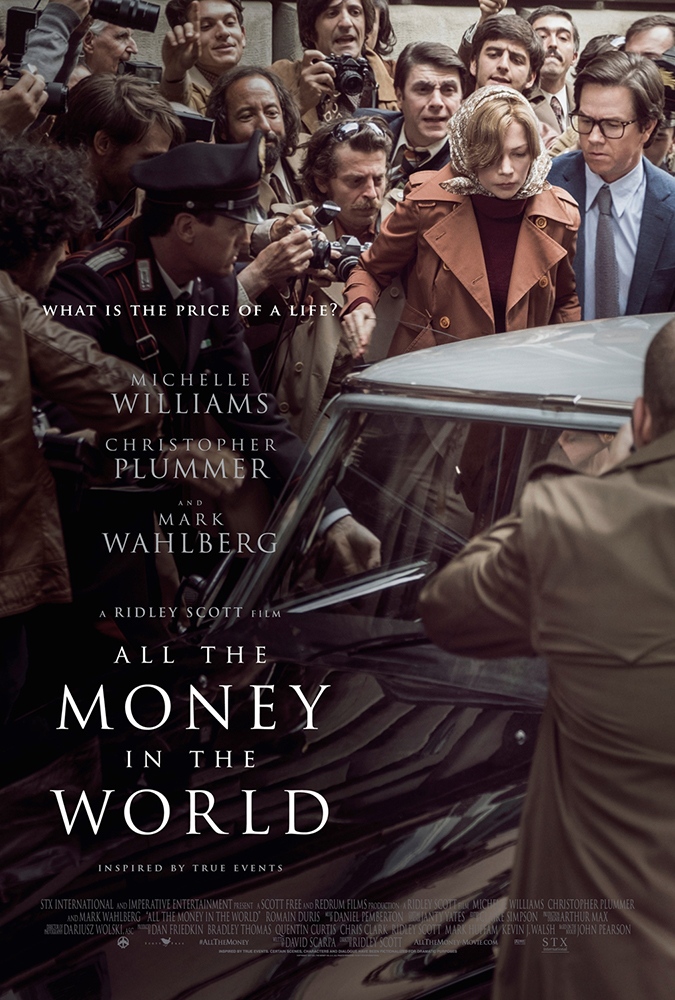 ผู้กำกับ “ริดลีย์ สก็อตต์” นำทีม “All the Money in the World” ผงาดความเข้มข้นทรงพลัง เข้าชิง “3 รางวัลลูกโลกทองคำ” (นำหญิง-สมทบชาย-ผู้กำกับ) ครั้งล่าสุด
