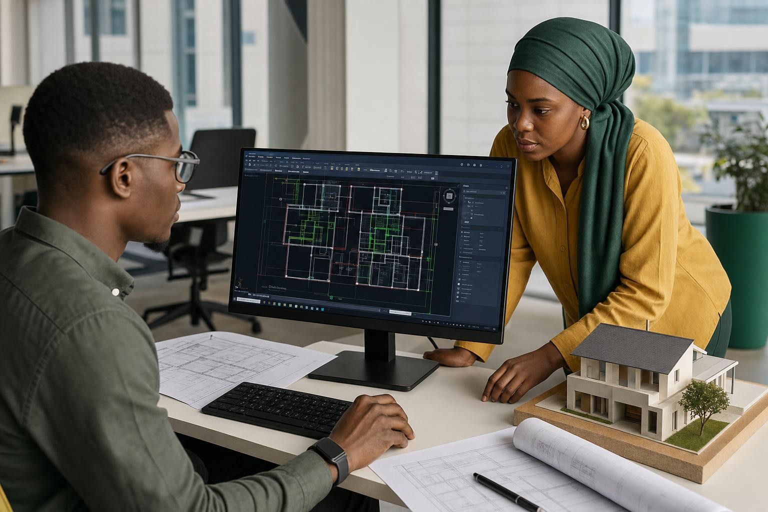 Illustration pour Autocad