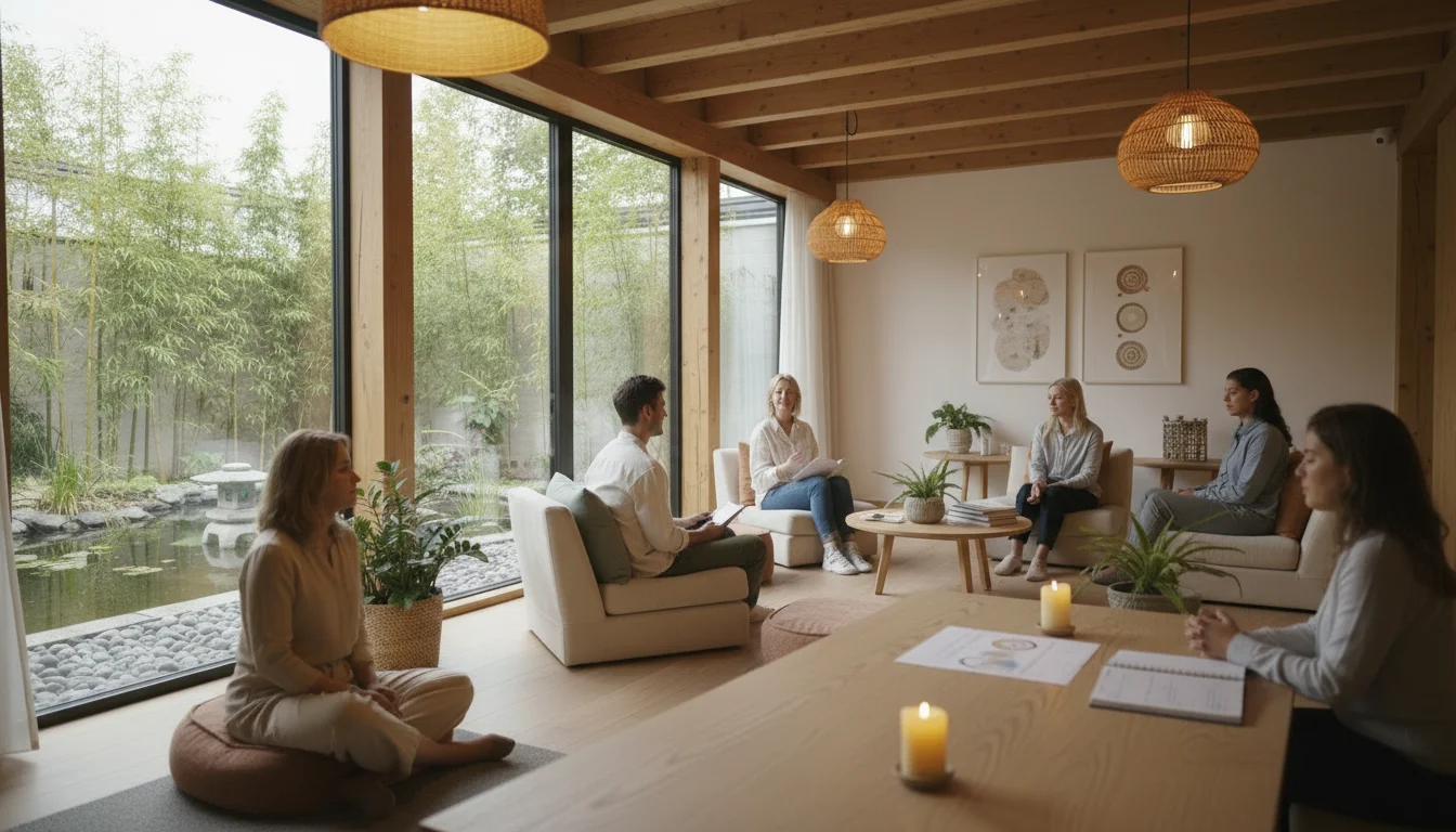 Structured and focused intensive healing programme for deep personal transformation at Sahha Circle.