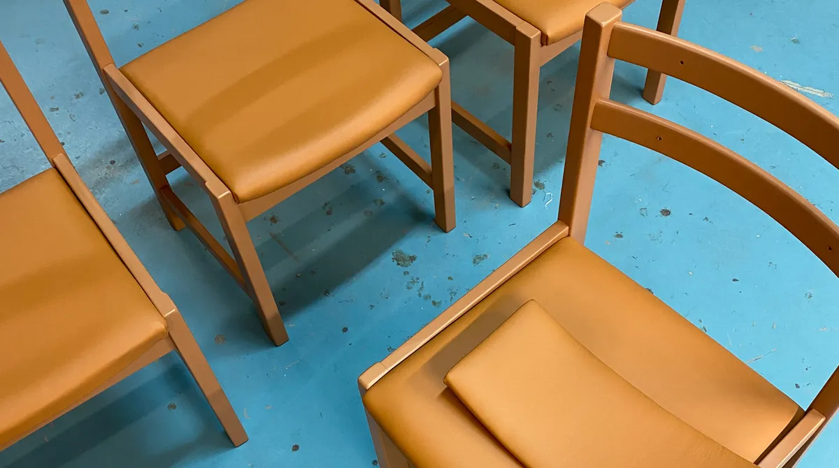Stolar efter Sajklas rekonditionering