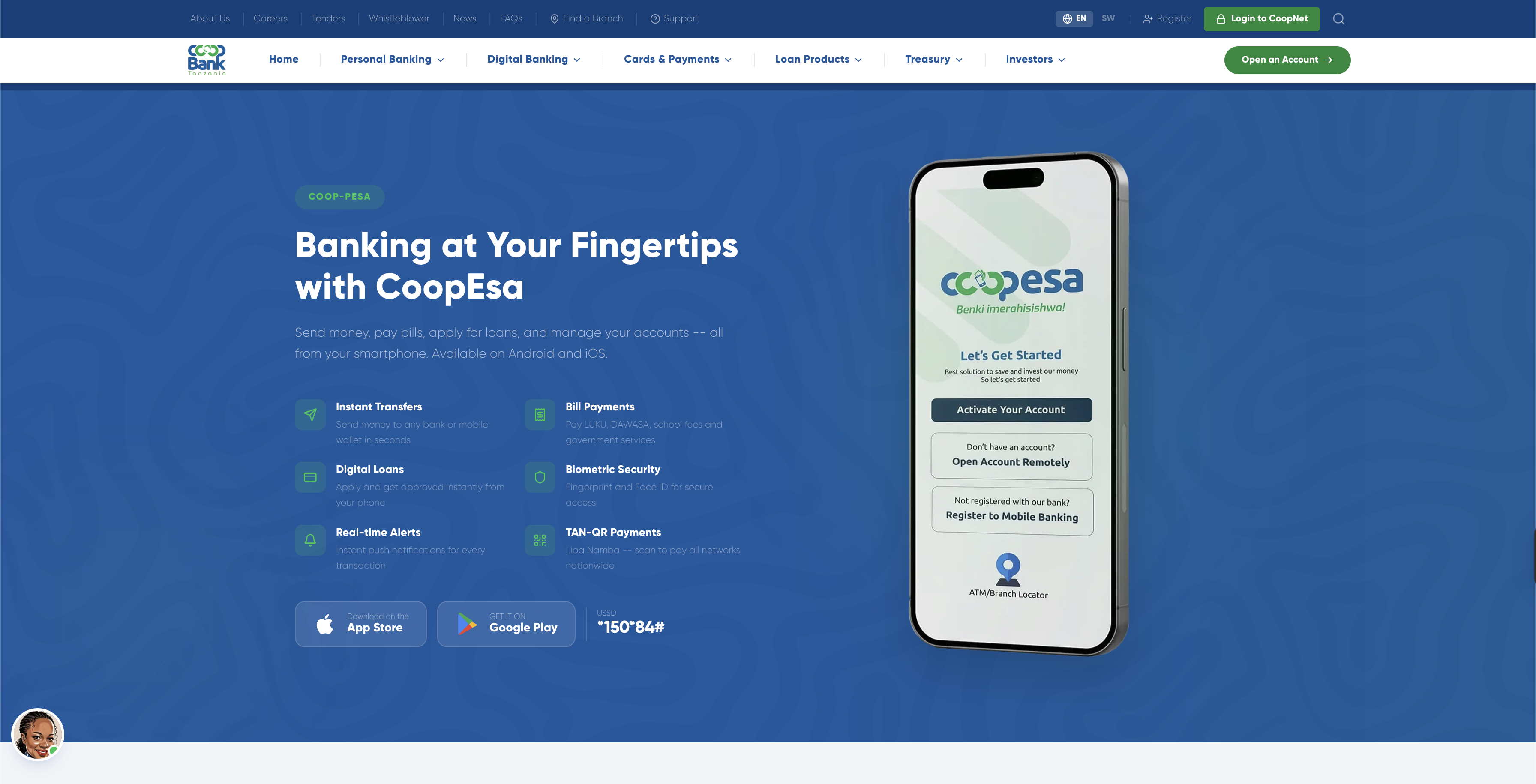CoopeSA mobile banking