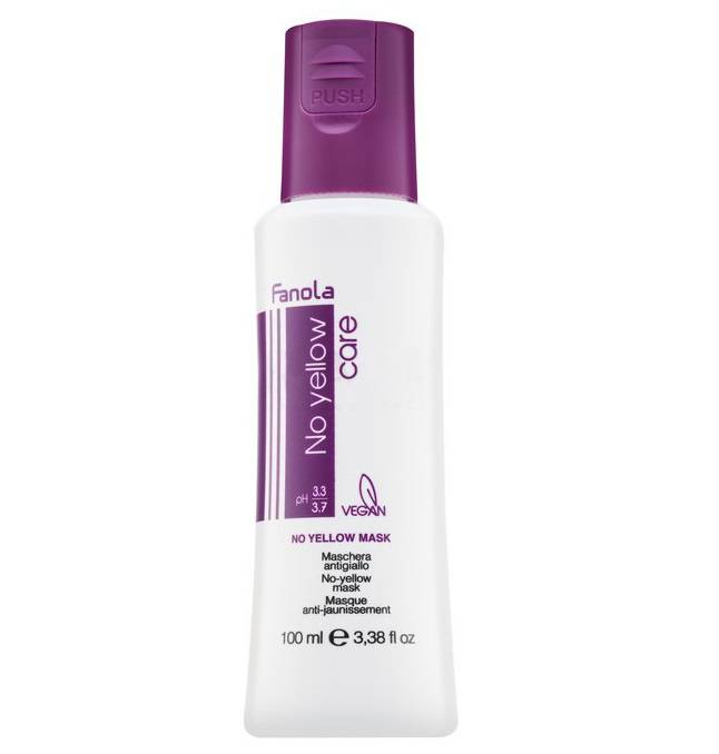 Fanola No Yellow Mask 100ml 去黃焗油 - Hair Forest