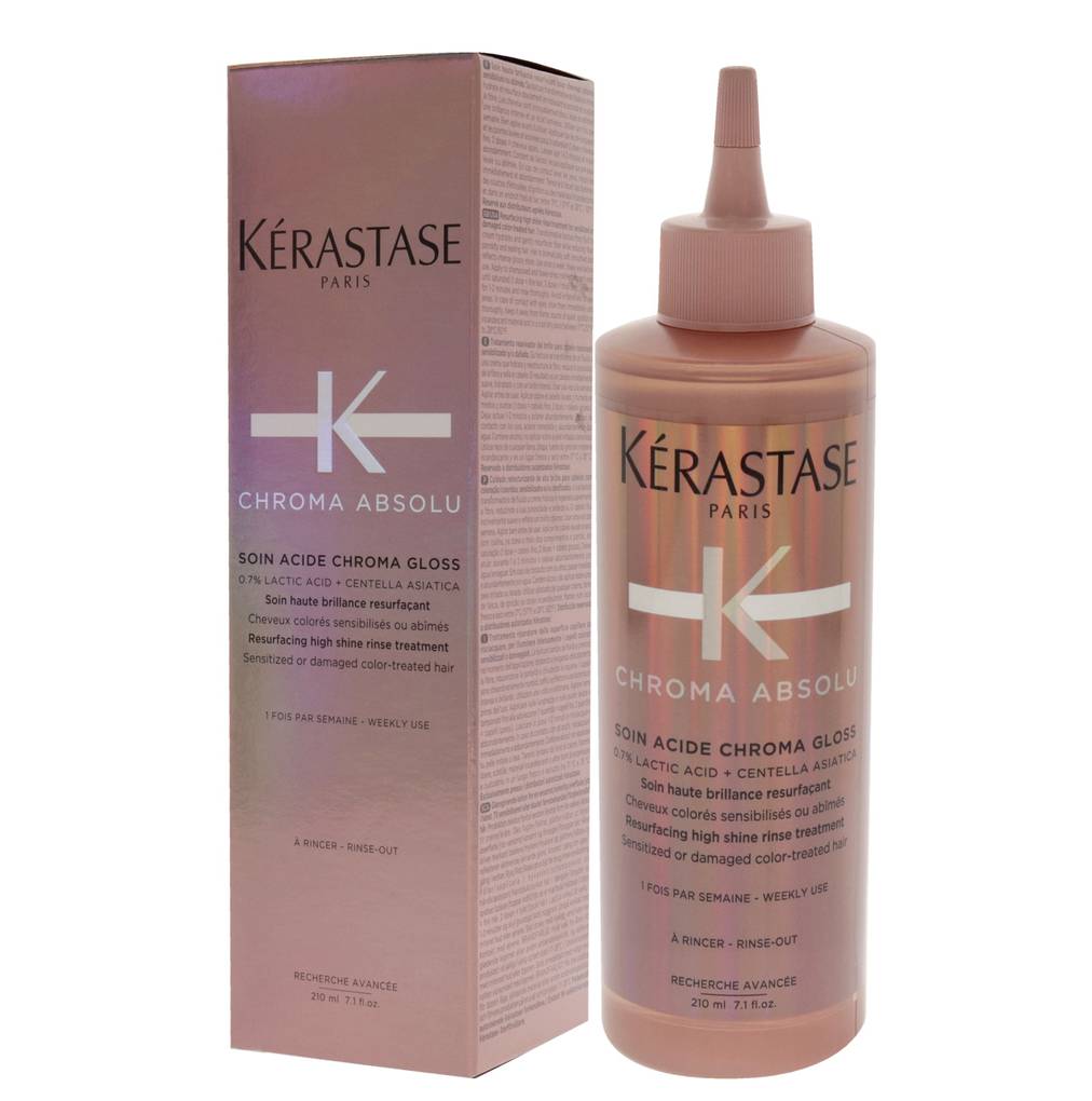 Kerastase Chroma Absolu Soin Acide Chroma Gloss 210ml 卡詩綻光染後護理亮澤修護乳 - Hair Forest