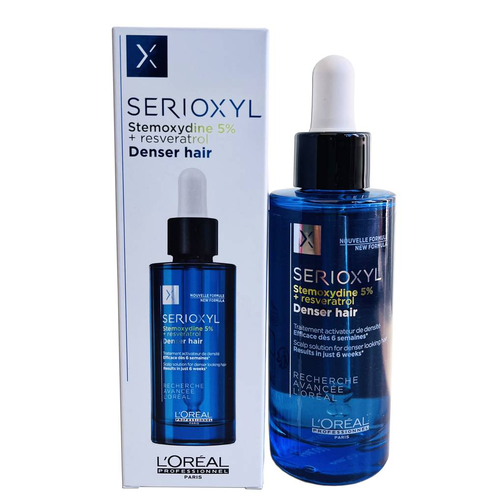 萊莉雅 Serioxyl Intra-cylane Thicker hair Treatment 濃密再生活髮精華 90ml - Hair Forest