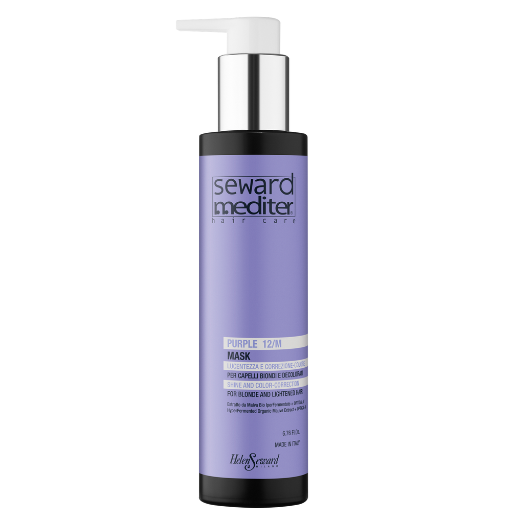 Seward Mediter Purple Mask 12M 去黃髮膜 (For Blonde and Lightened Hair) 200ml - Hair Forest