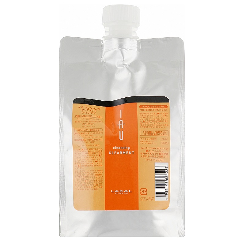 Lebel I.A.U. Cleansing Clearment 1000ml(Shampoo) 純淨洗髮露