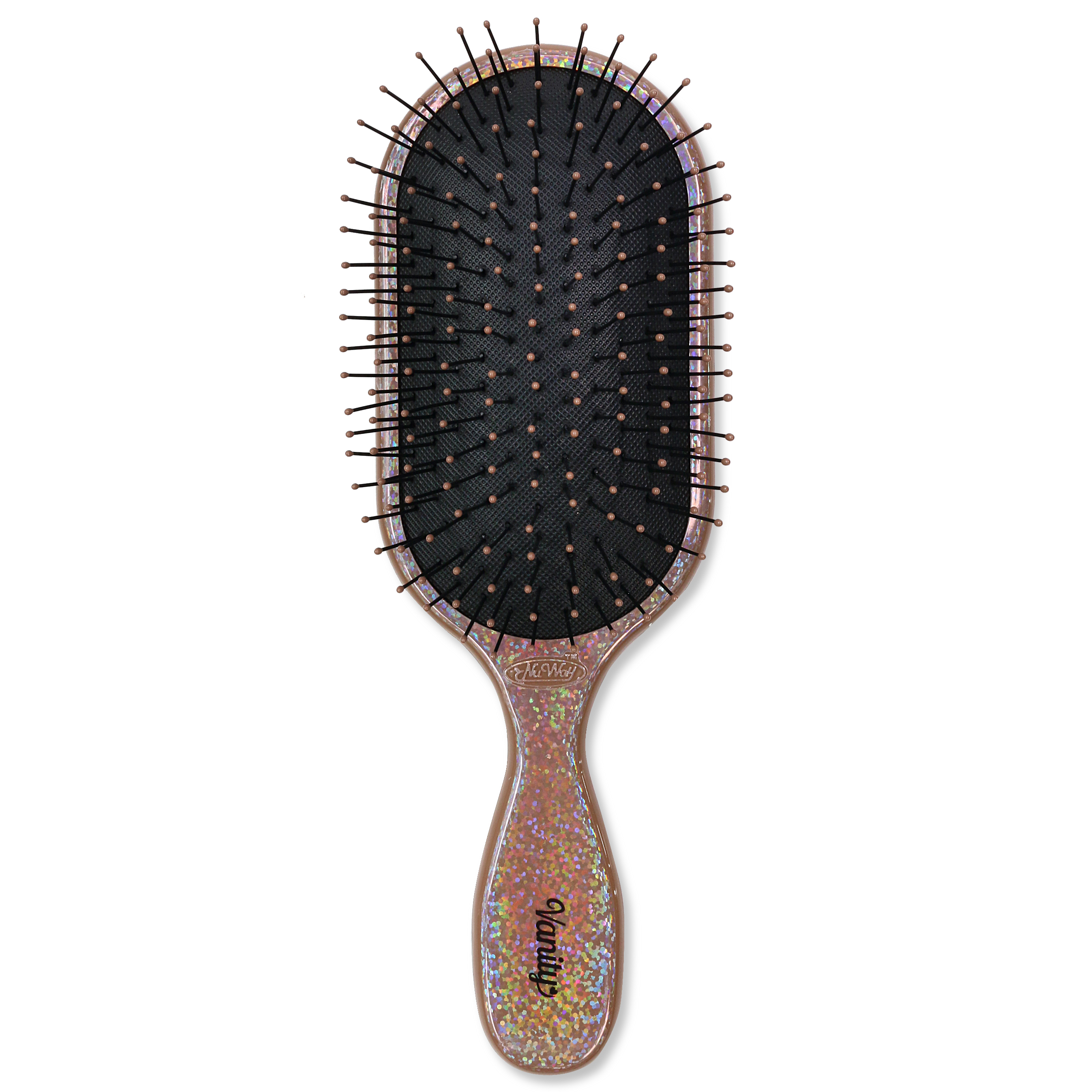 NuWay4Hair施魔梳 (Vanity 系/ 氣墊) Detangling Brush (閃 啡) (Brown)