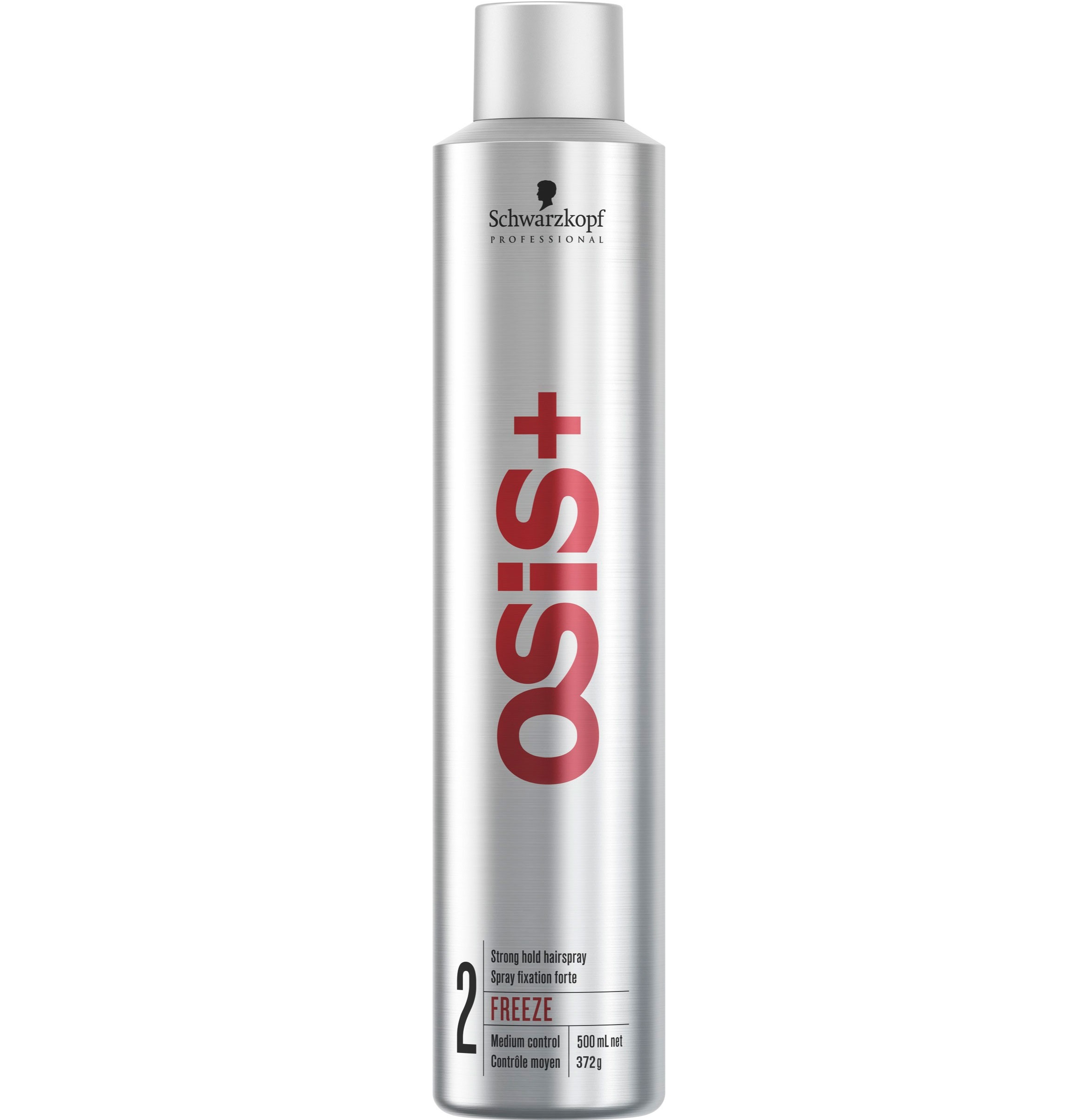 施華蔻 Osis+ 2 Freeze Strong Hold Hairspray 2號急凍強力定型噴霧 500ml(高 28cm)