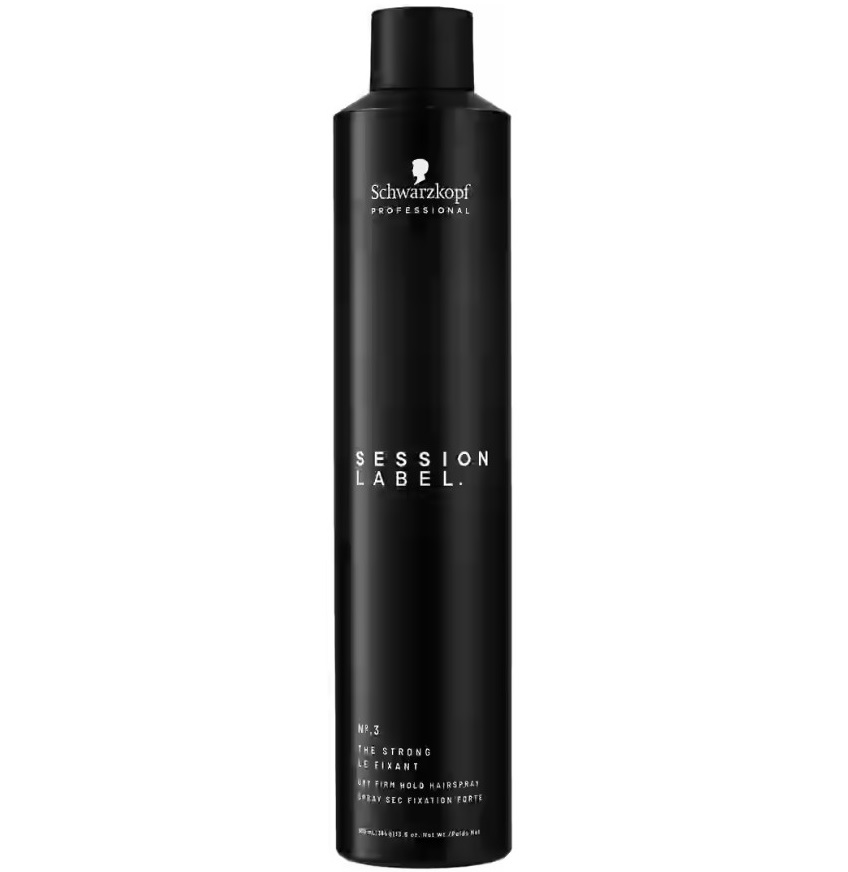 Schwarzkopf Session Label No3 The Strong Le Fixant 500ml 強力定型噴霧