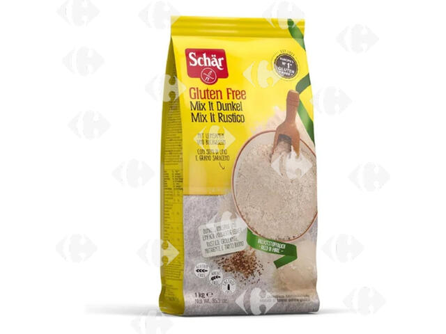 Farine Mix It Rustico Sans Gluten Schär 1000g.