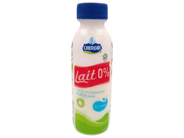 Lait 0% à Conservation Prolongée Chergui 450ml.